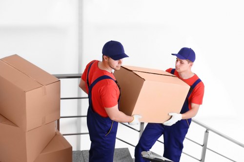 Commercial removals support for a business move in Crayford