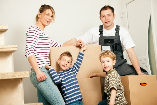Local office move with packing and transport equipment in Crayford