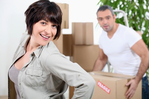 Packing and transport support for a flat move in Crayford
