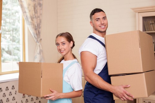 Reliable moving support with a van in Crayford for home relocation