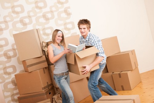 Crayford office move with careful loading and access planning