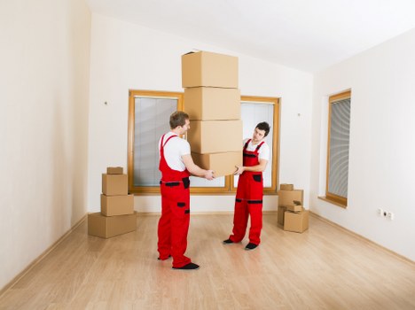 Local moving van supporting a house move in Crayford